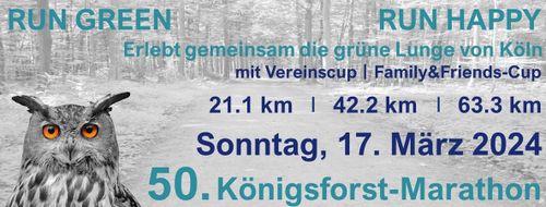 50. Königsforst-Marathon